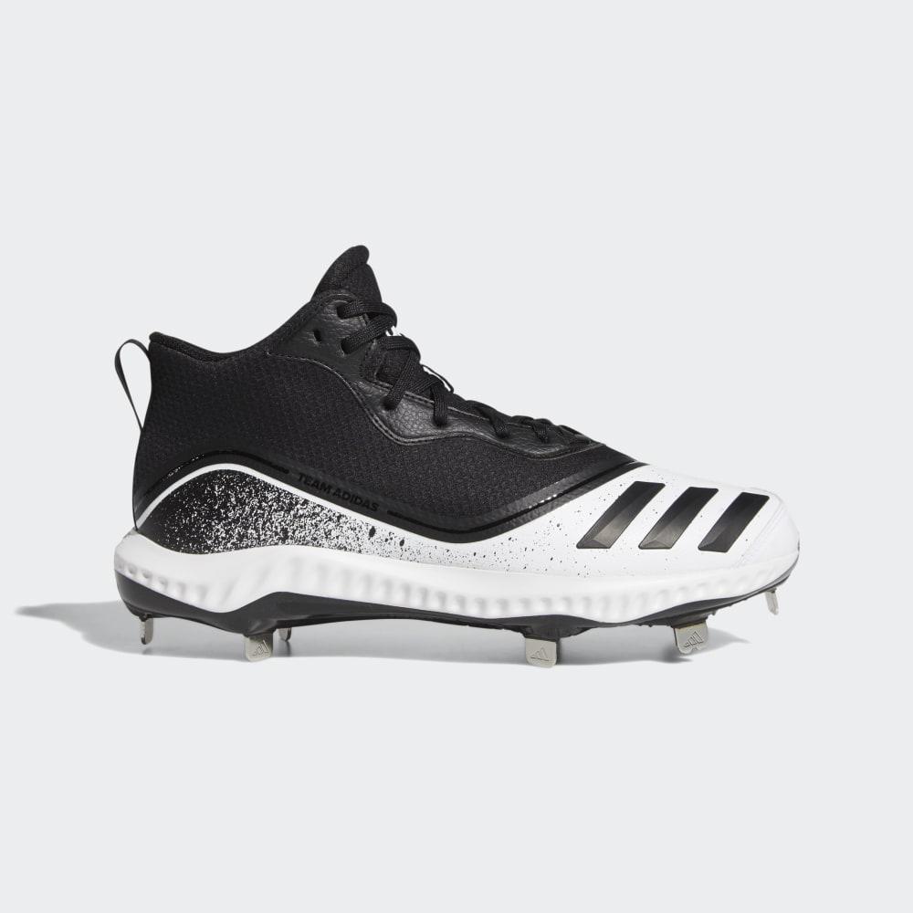 Tenisi Adidas Icon V Bounce Mid Barbati Romania - Albi/Negrii G28275